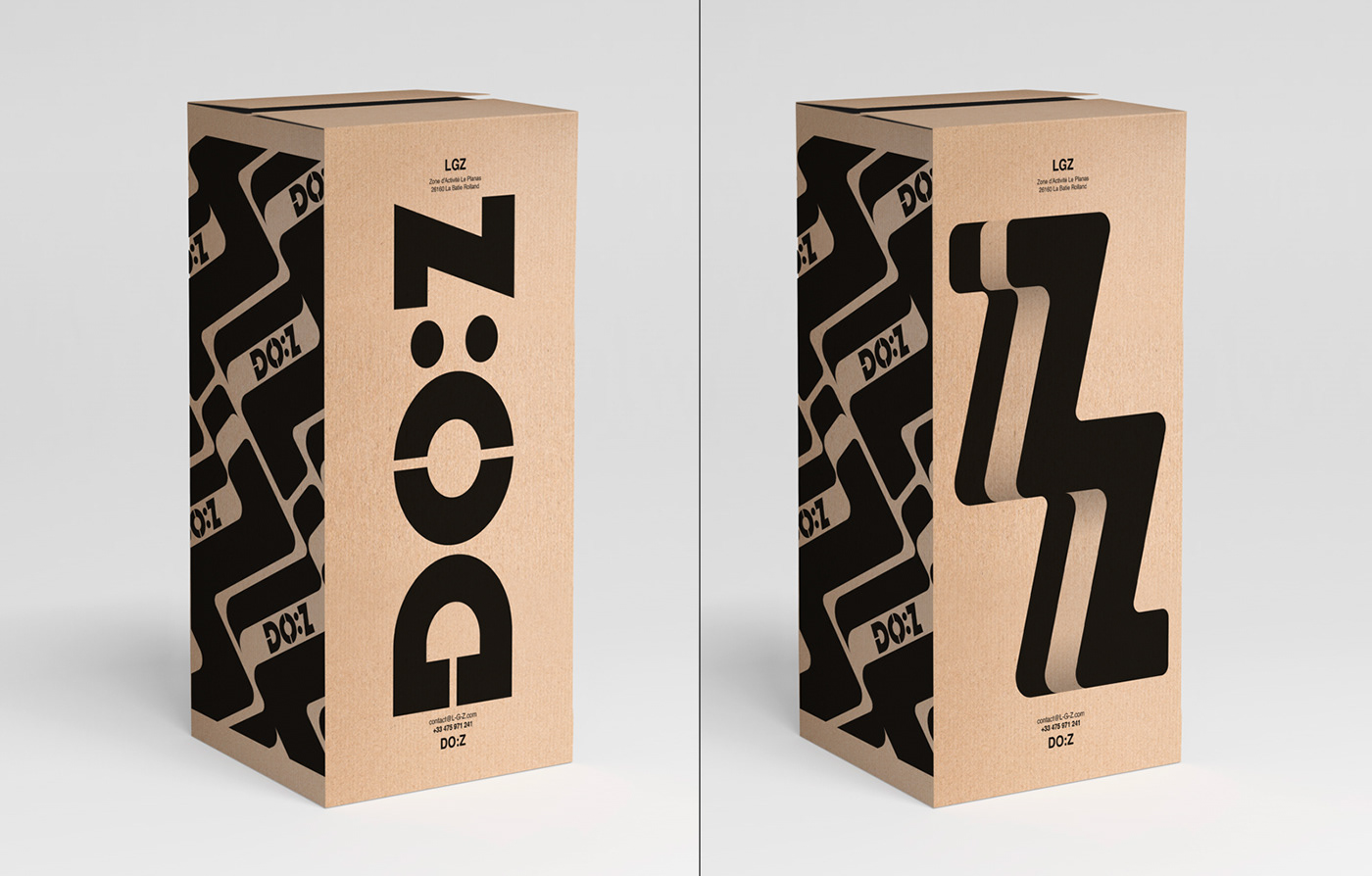 Package and packaging for a furniture DO:Z by the creators and founders of My name is Wendy Studio