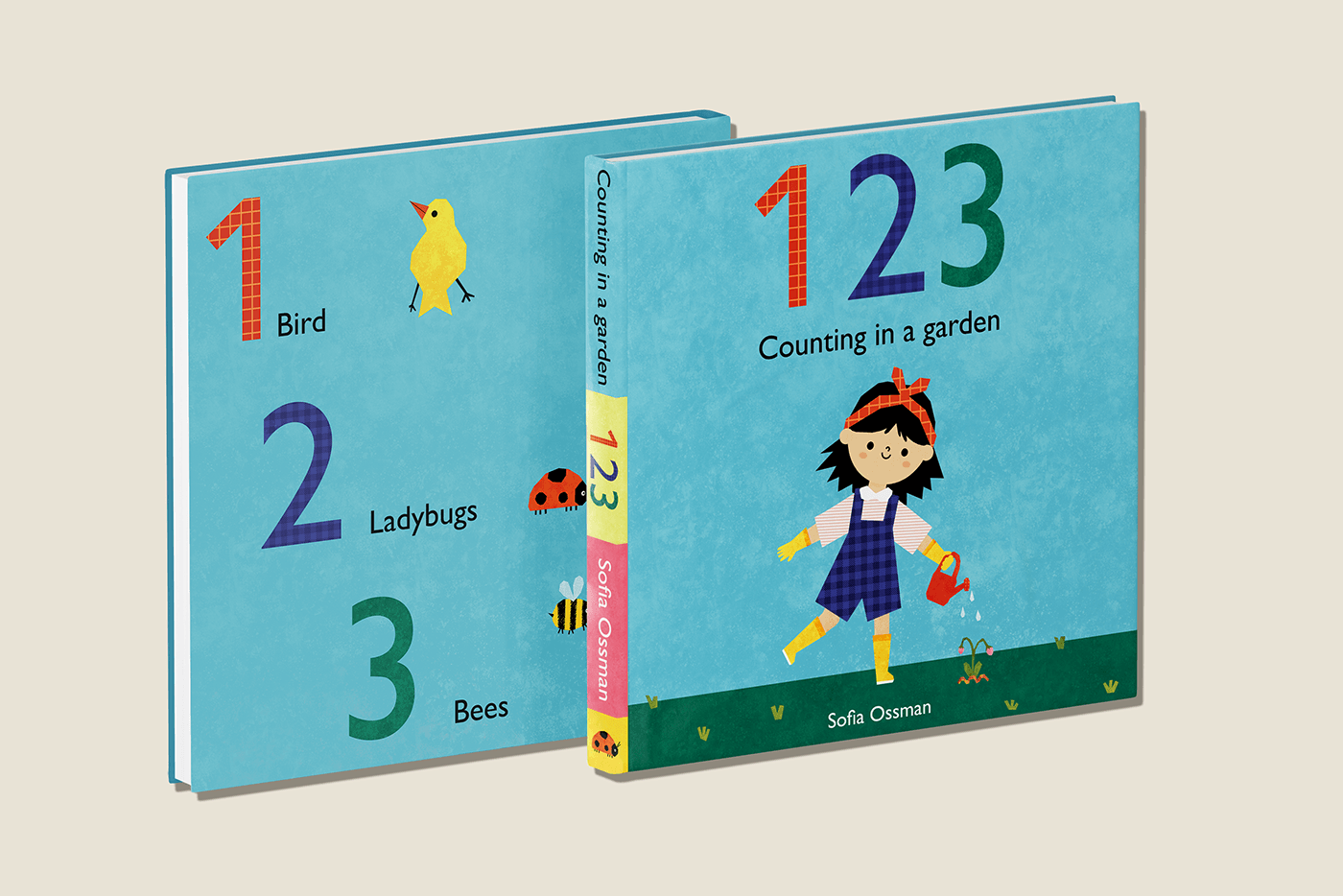 children illustration children's book counting book ILLUSTRATION  adobe fresco kidlit children illustrator book design