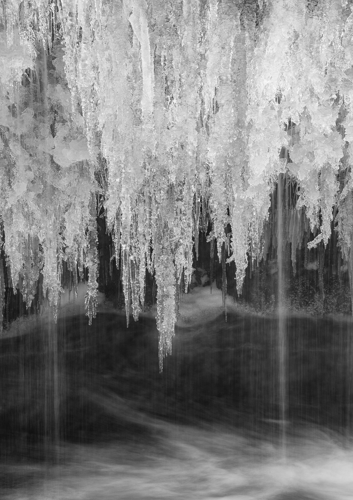 iceland winter bw black and white monochrome ice