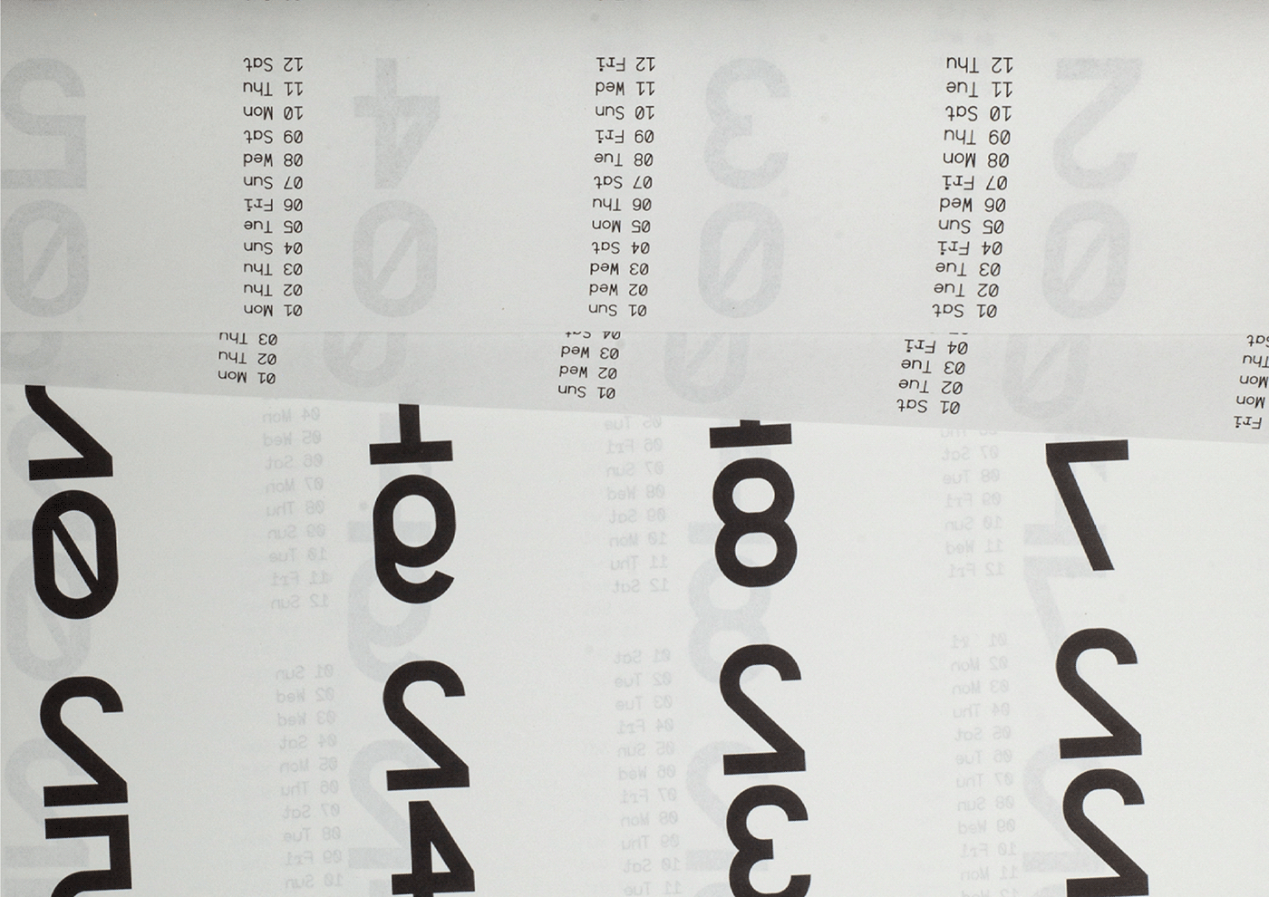 calendar dates fetanis Greece index poster typographic