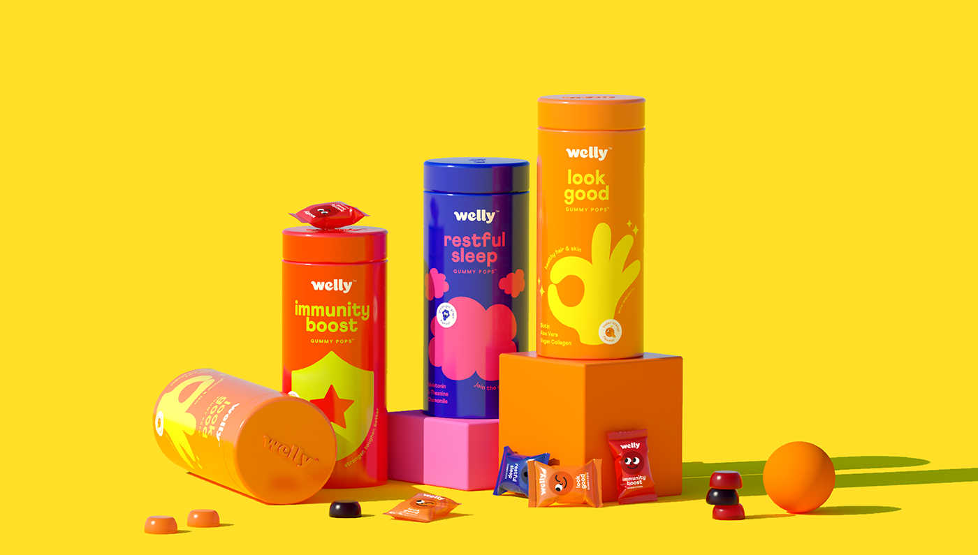 3d design art direction  Brand Design brand positioning brand strategy healthy identity nutrition packaging design visual language