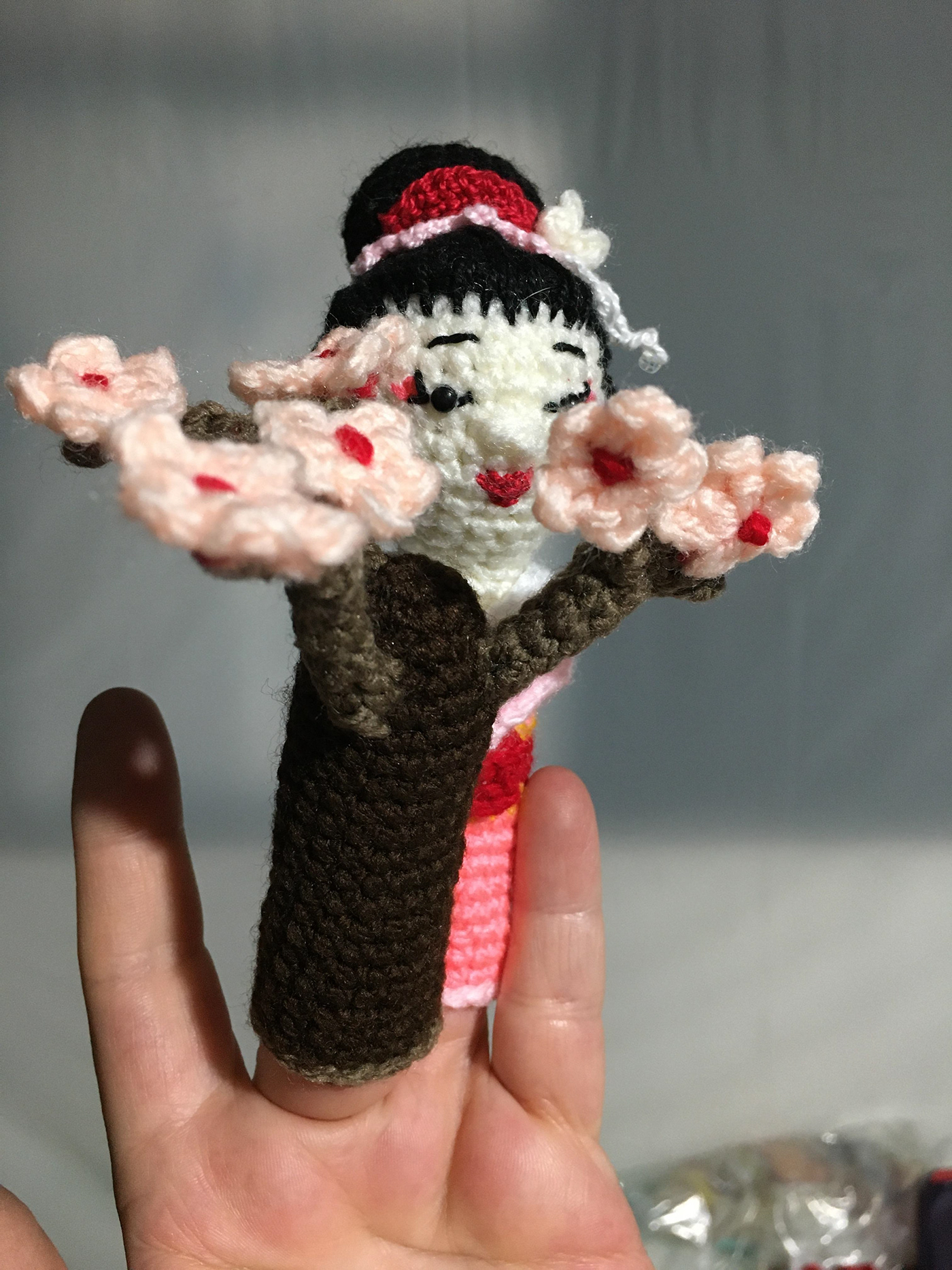 crochet poppets