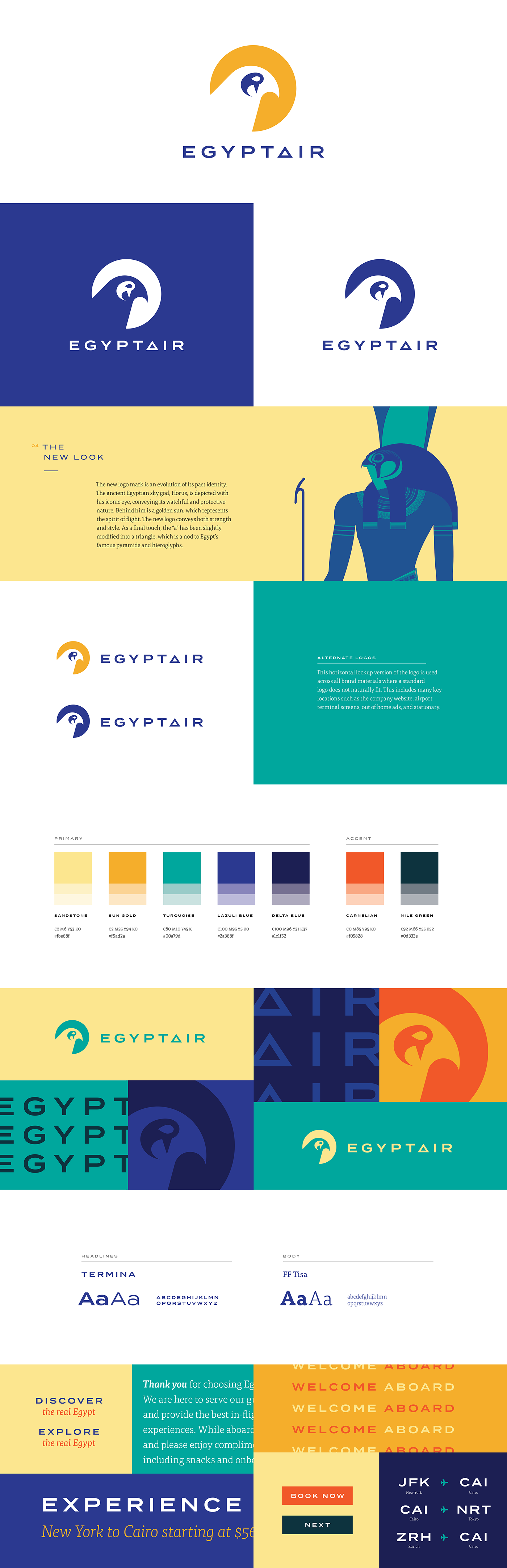 airline Egyptair egypt branding  Rebrand commercial plane graphic design  middle east