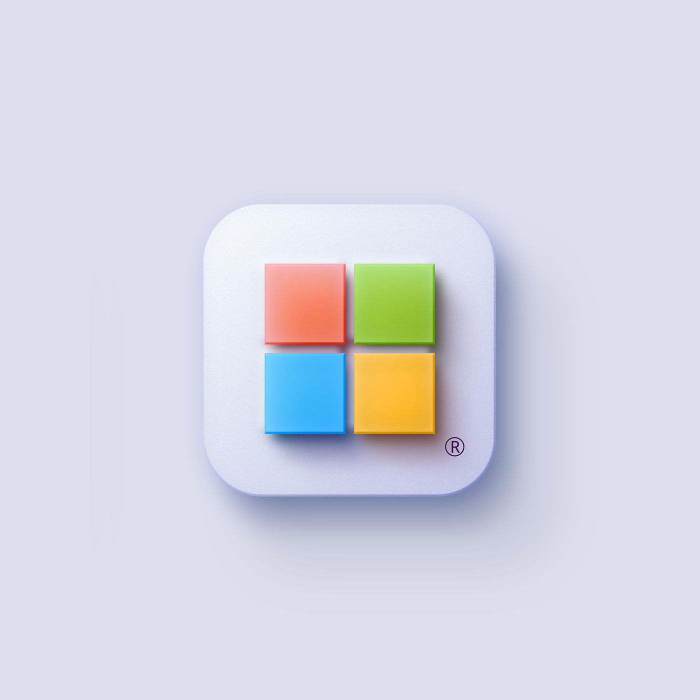 3D apple google Icon icon design  ios logo mac os skeuomorphism neumorphism