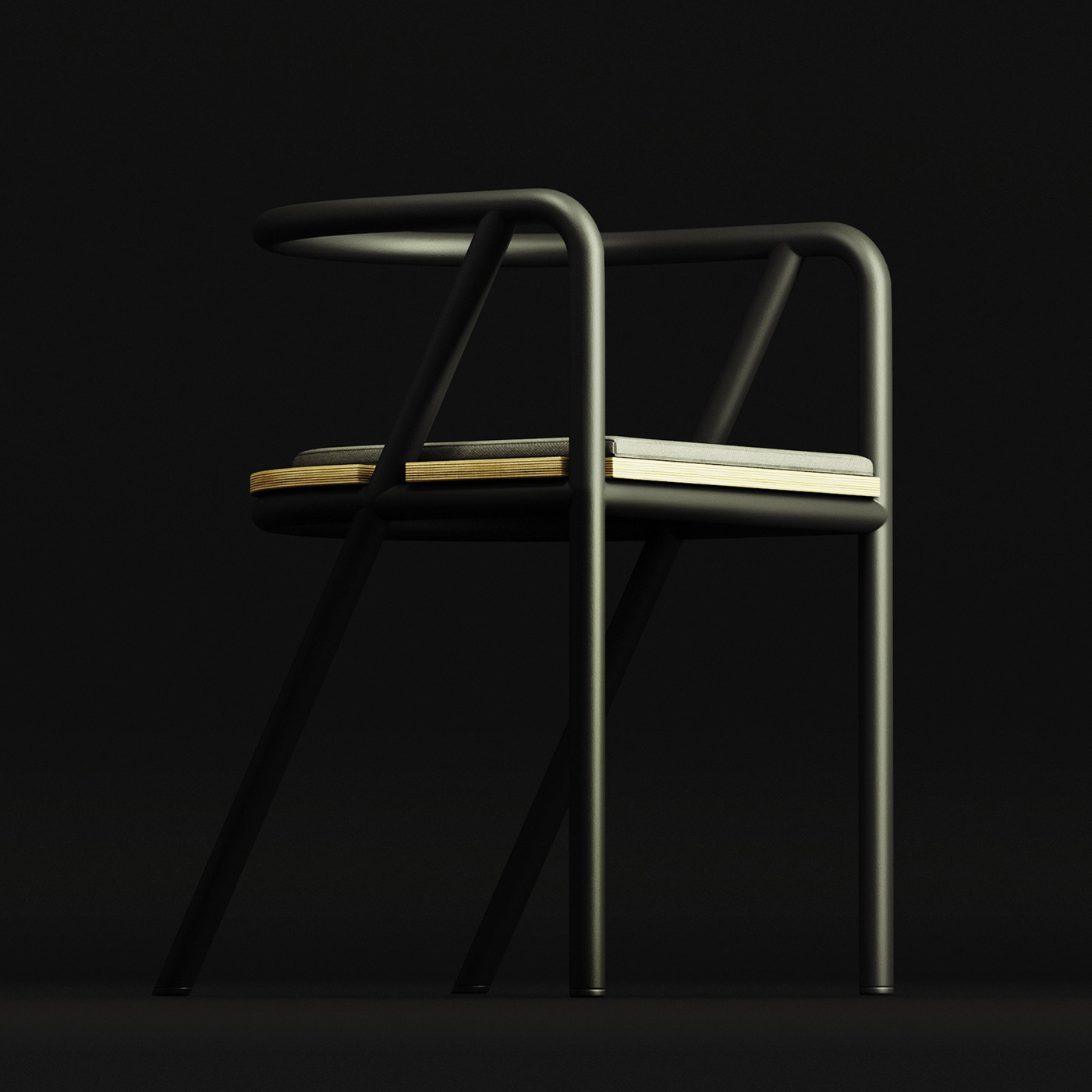 chair concept furniture design industrial design  interior design  Interior BESENSE free 3d 3D model