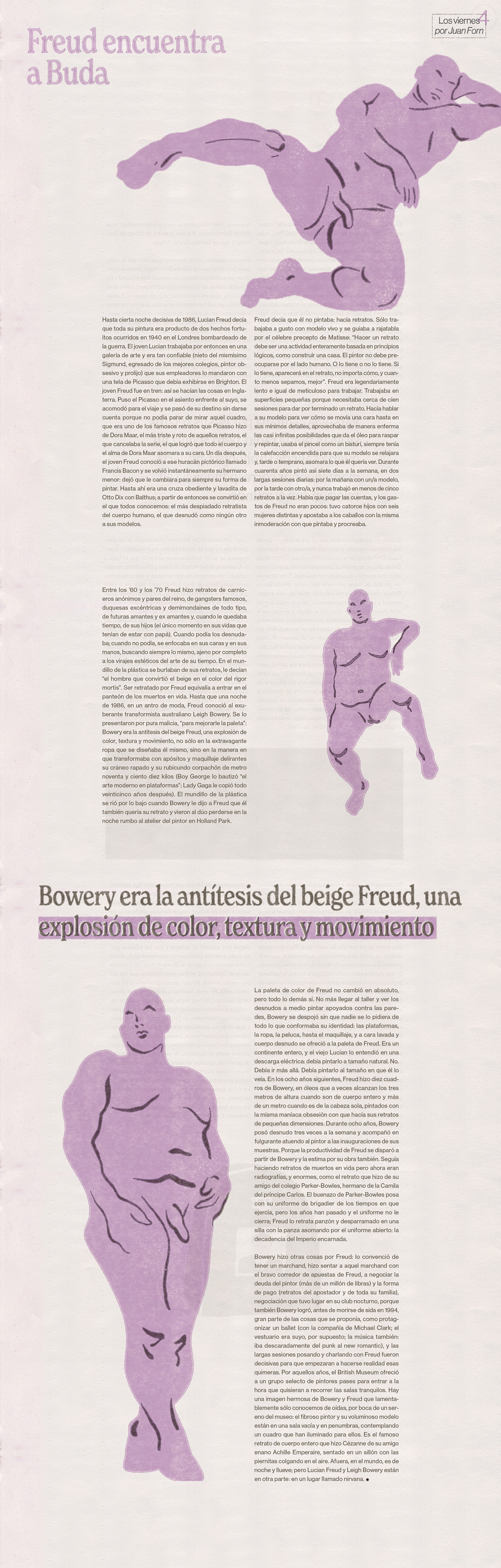 color palette digital editorial fresco ILLUSTRATION  manela photoshop texture catedra manela fadu