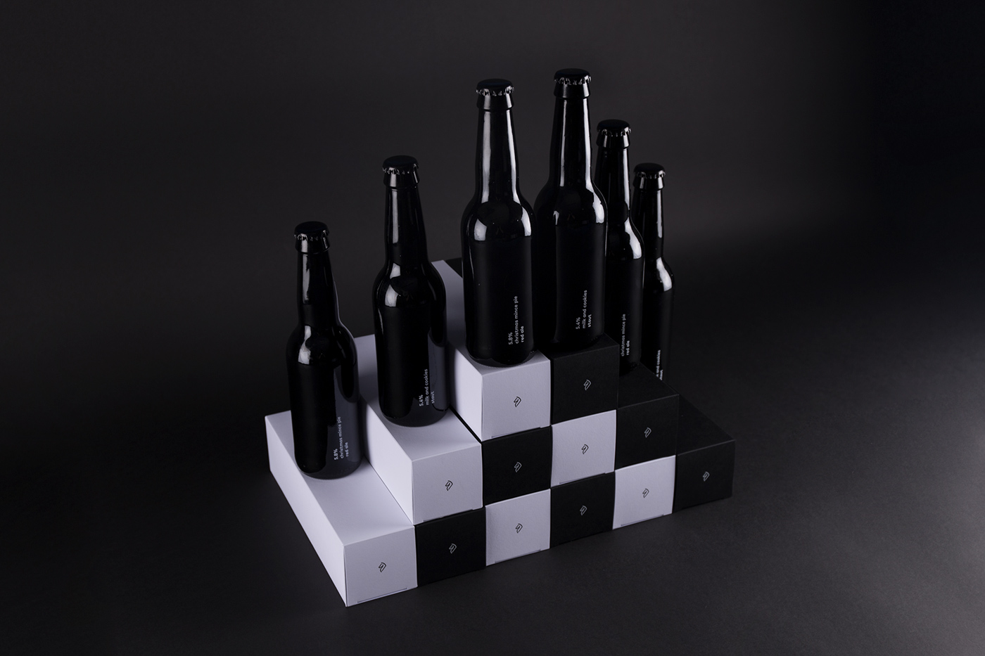 knight chess strategy craft beer black and white