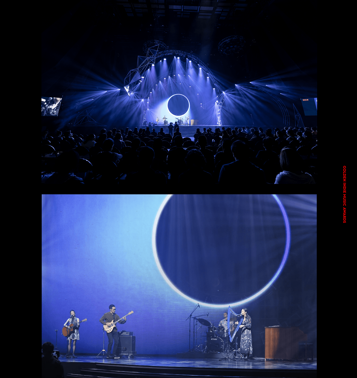 B'IN LIVE ceremony GIMA live concert music Stage visual 必應創造 金音獎