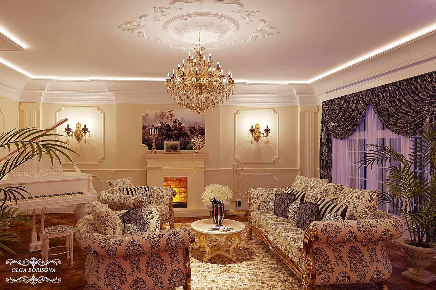 дизайн-проект дизайн интерьеров дизайн студия стиль жизни interior design  home decor design Borisova design visualizer