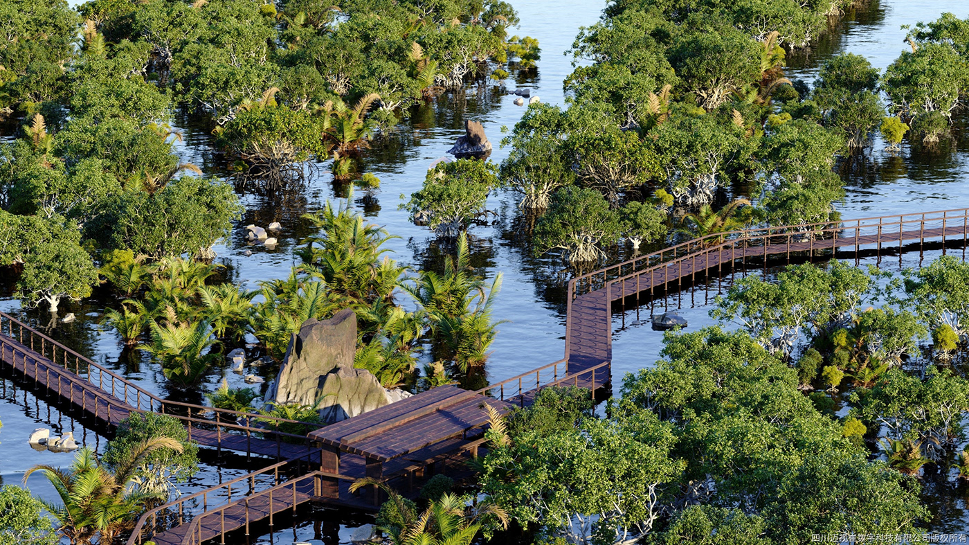 3dtree biomes coastal halophytes mangrove marsh maxtree palm Tropical wetlands