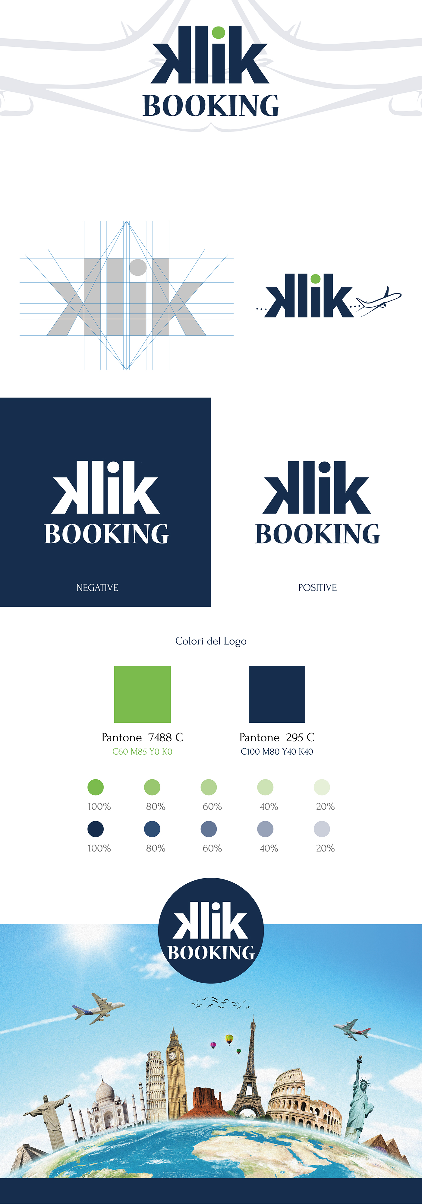 Logotype klik Booking