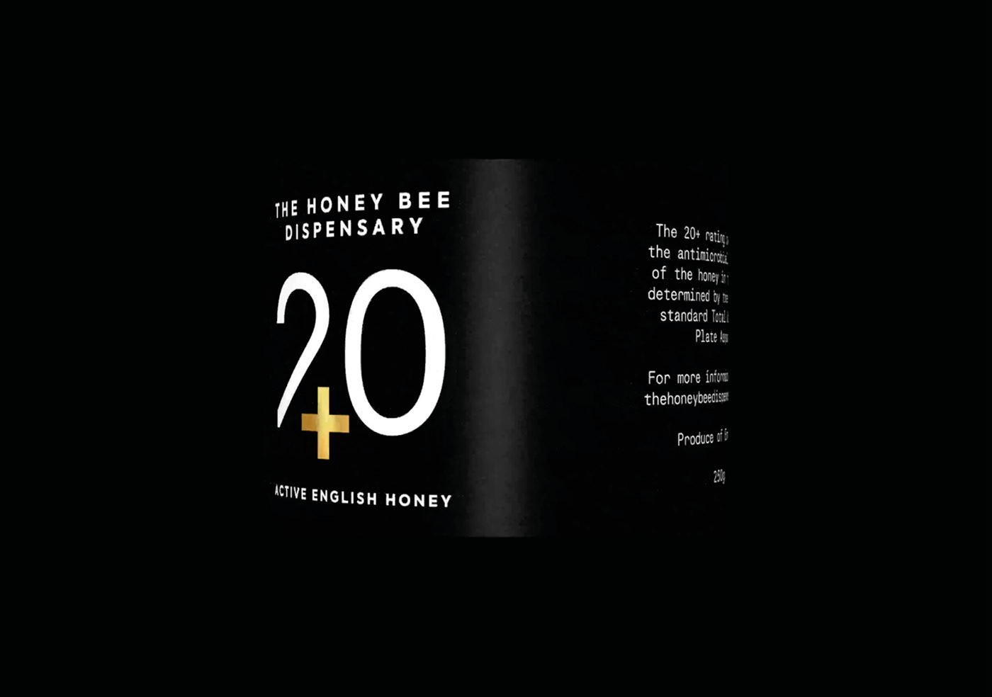 honey Packaging Label design print animation  identity graphic design  branding  black