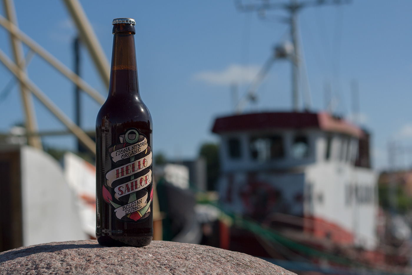 beer SVK Label hello sailor
