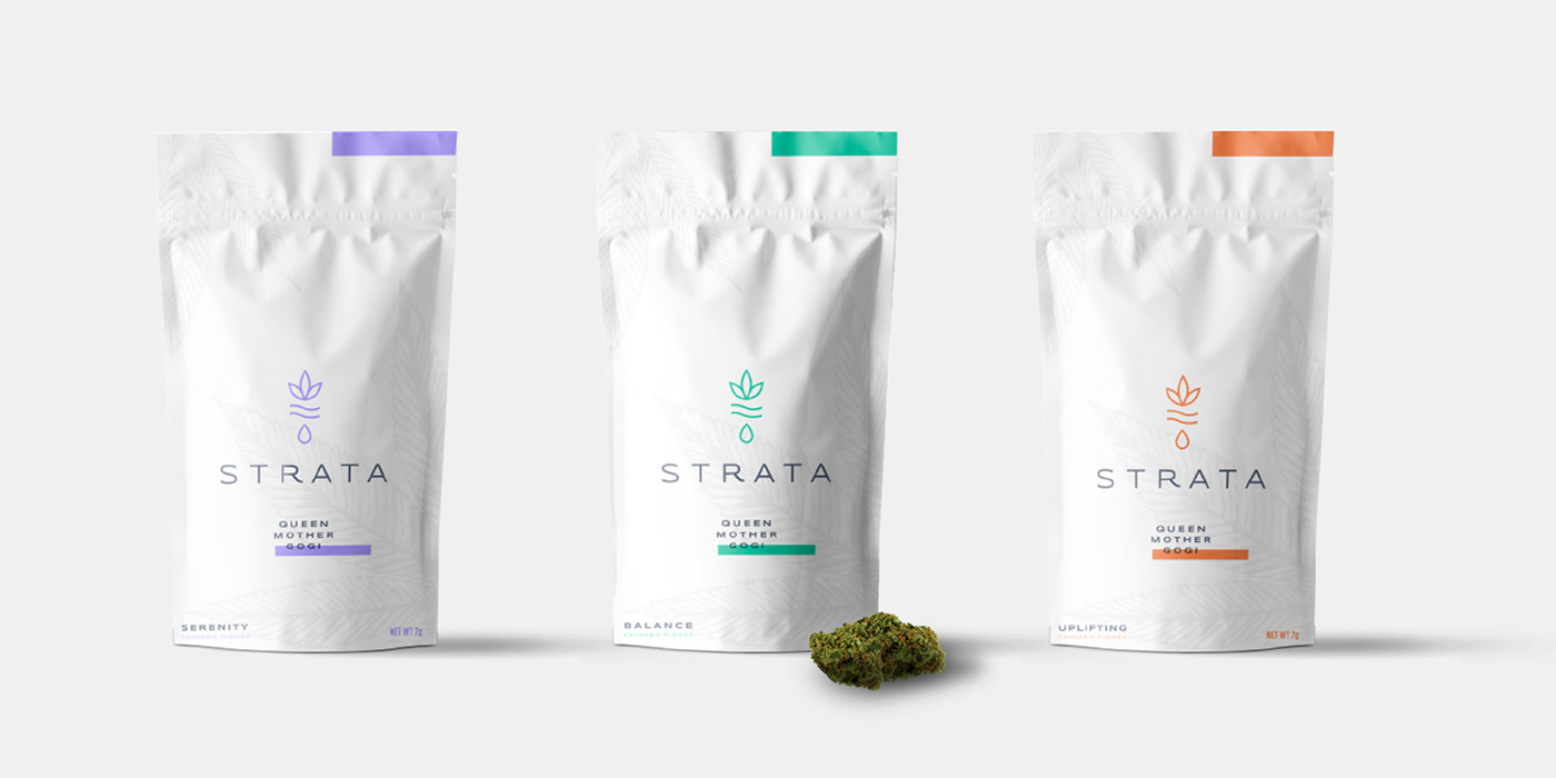 brand identity branding  cannabis Logo Design packaging design print design 