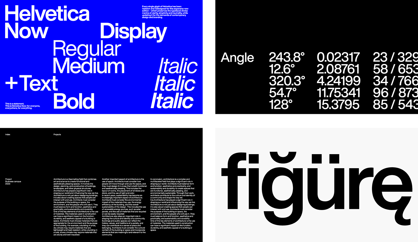 architecture Blueprint branding  Logotype minimal motion graphics  blue grid helvetica Layout