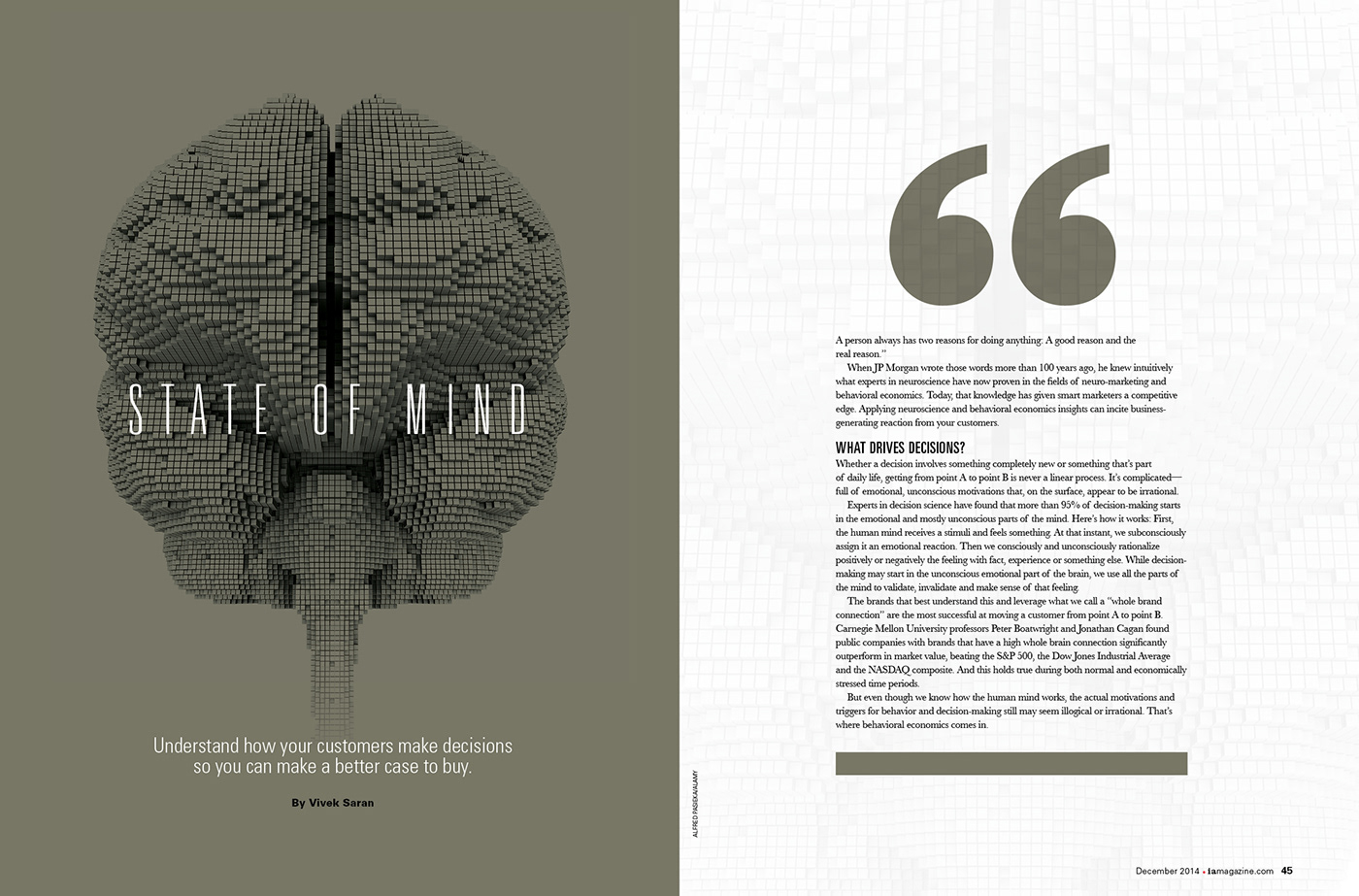 publication magazine design graphic editorial ArtDirection