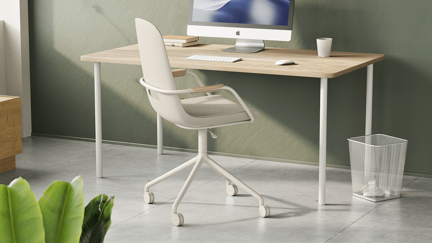 CGI chair design furniture furniture design  homeoffice meeting Office rendering wfh