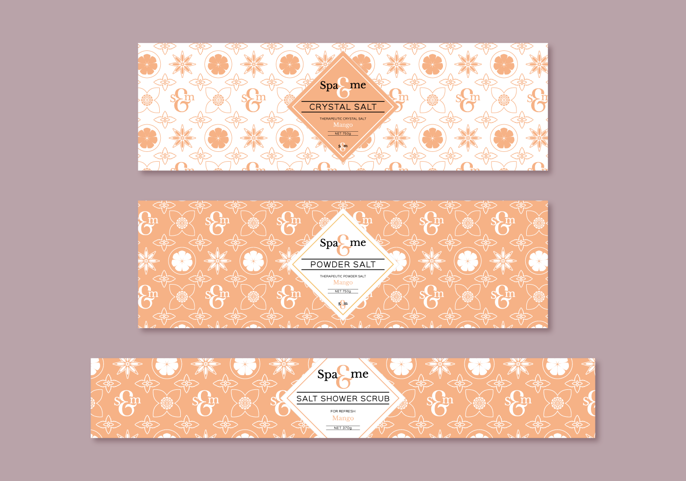 beauty pattern design  Packaging japan cosmetics bath naming logo visual identity