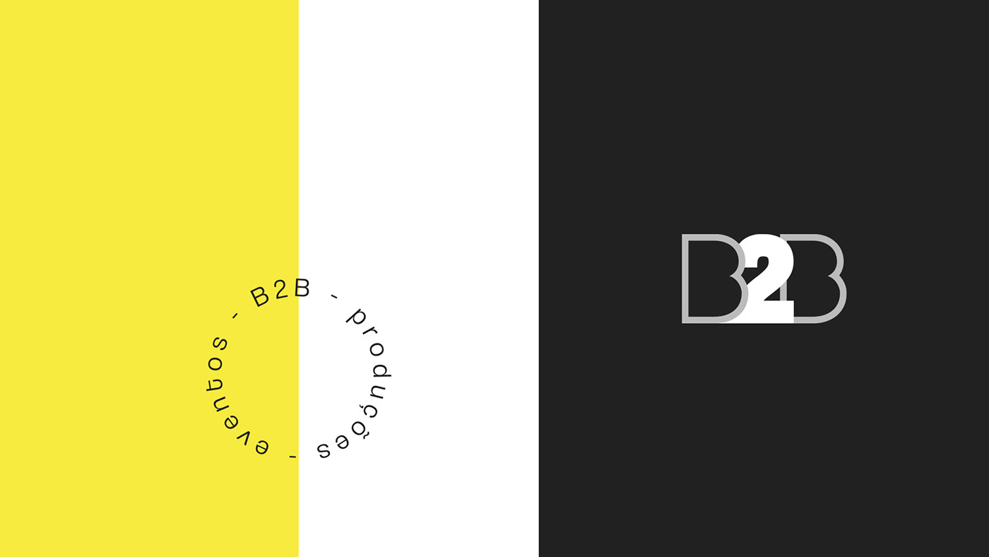 b2b business card elements logo Mockup produções t-shirt