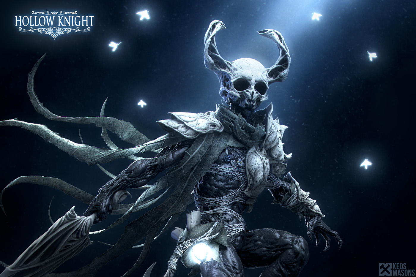 skull hollow knight Armor creature evil dark insect