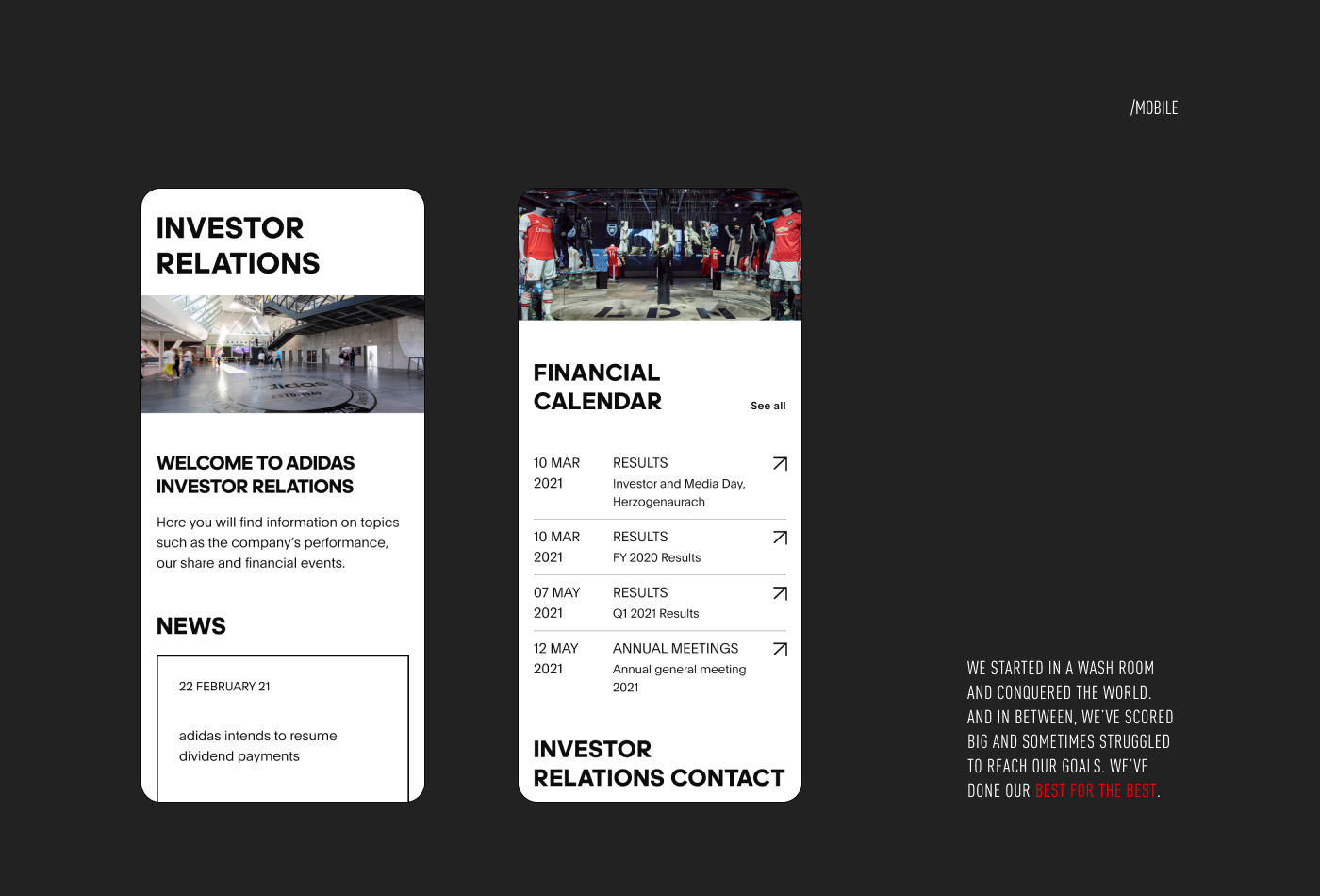 corporate Minimalism redesign sport UI/UX Web Design  Website
