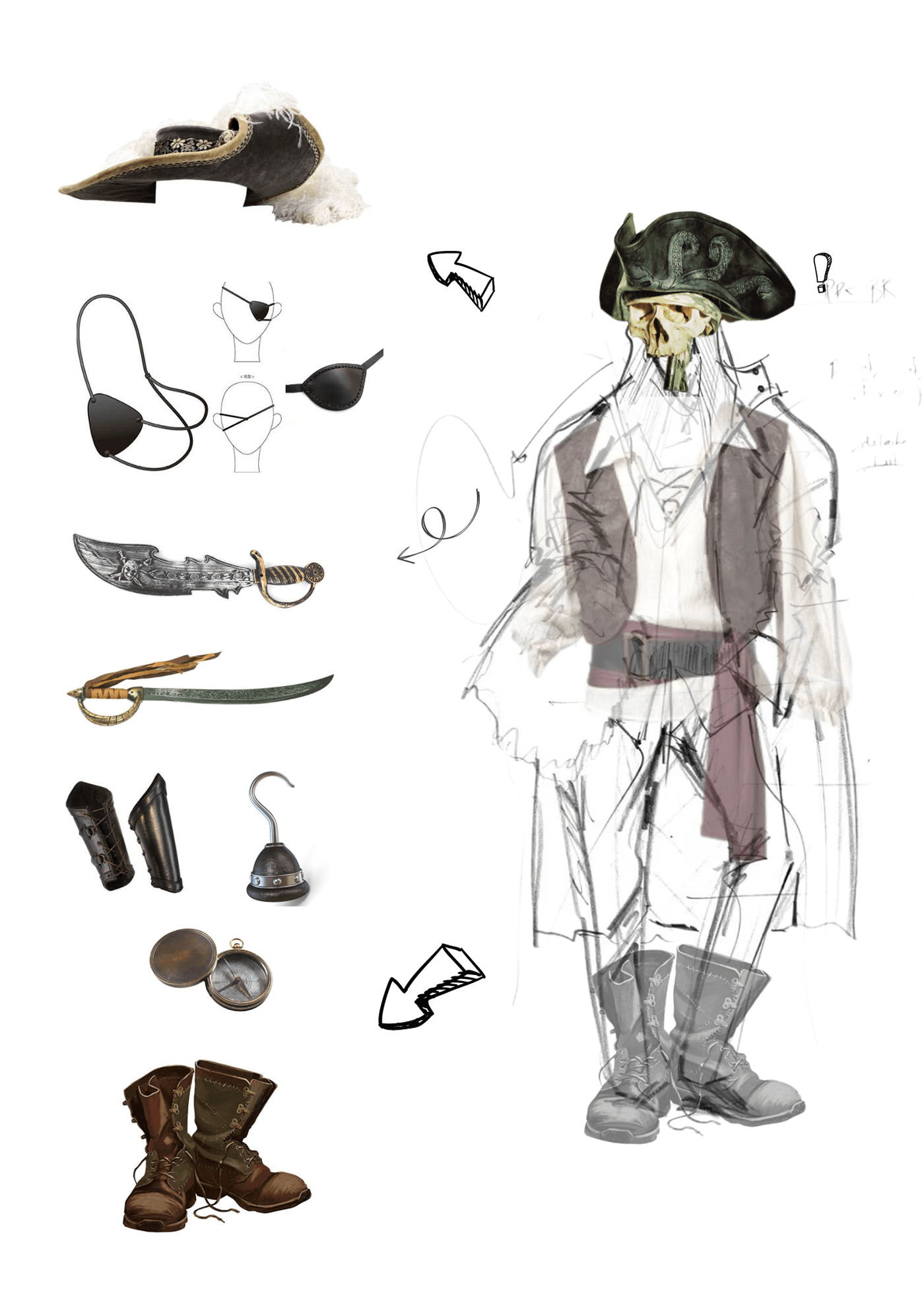 Peter Do pirates mood board