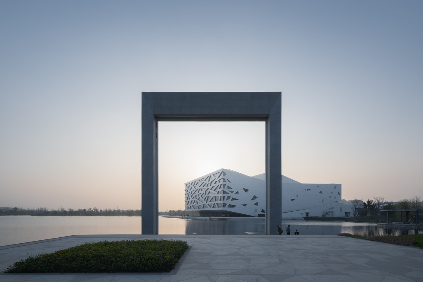 architecture china Hangzhou opera yuhang White