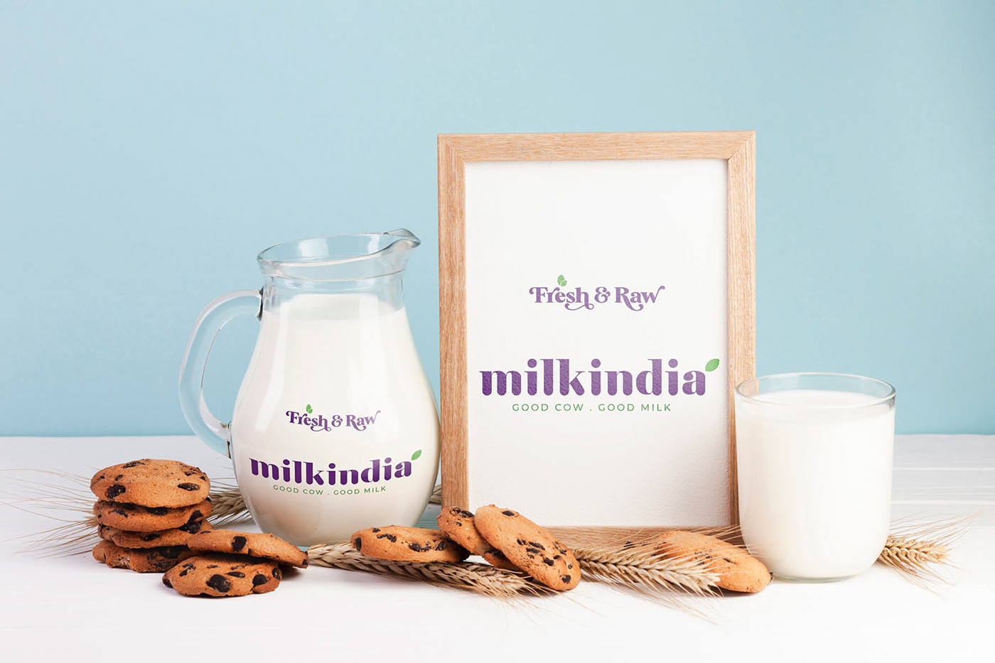 Dairy Branding dairy packaging identity desing milk branding Milk India Milk logo design milk packaging packaging design yoghurt branding Yoghurt Packaging