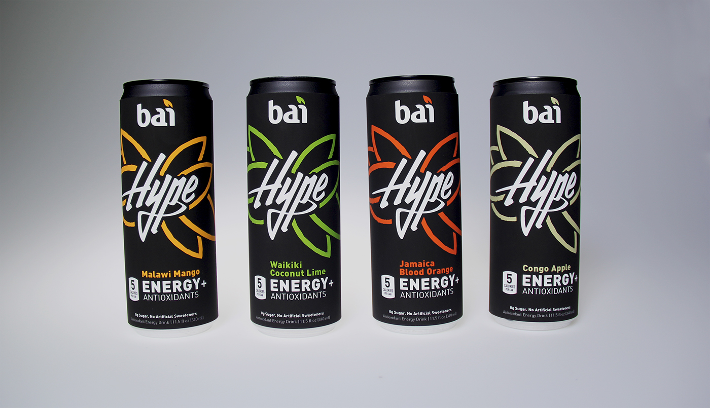 energy drink soda drink can package box bai