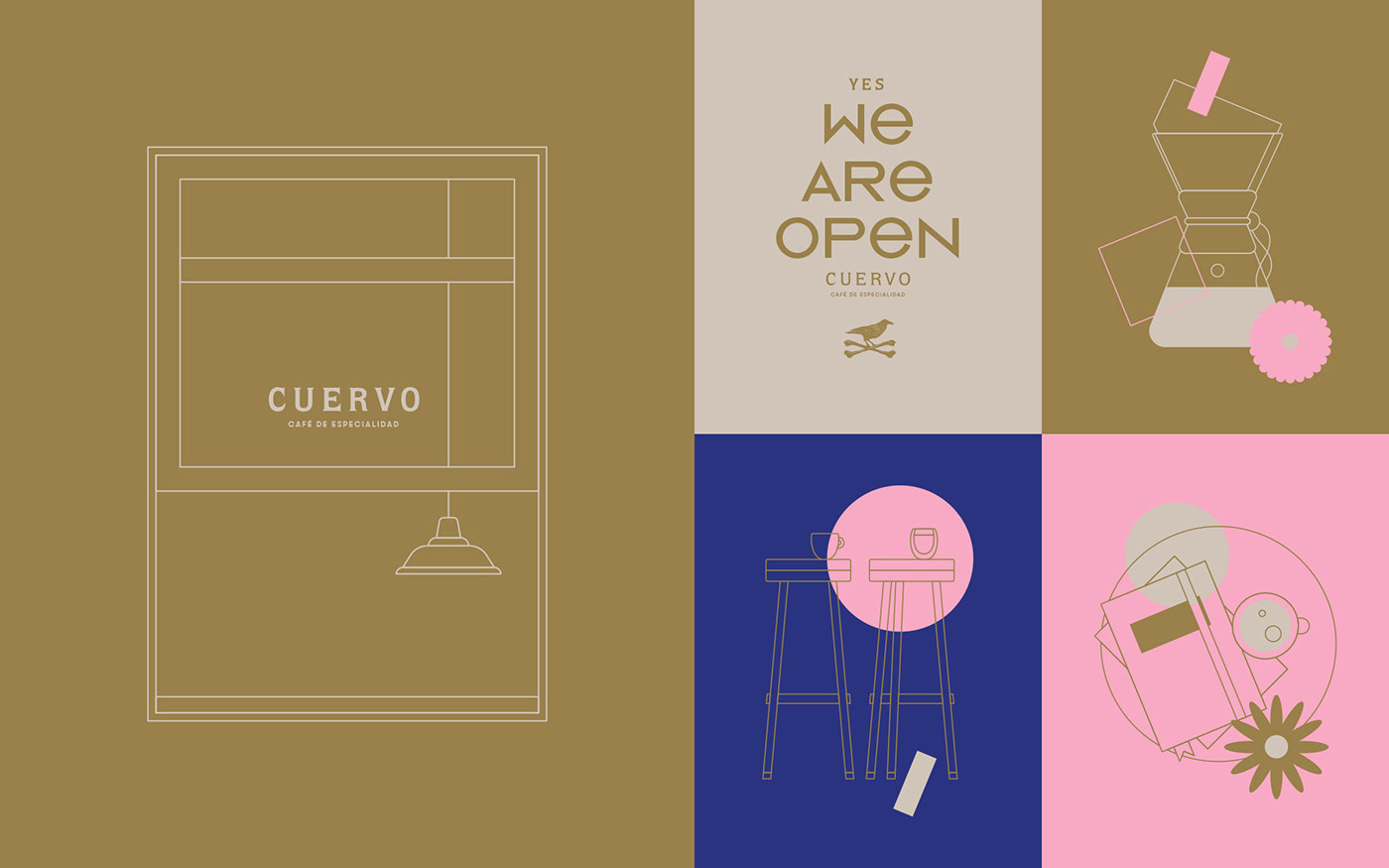 cuervo Coffee drinks summer barista Flowers menu