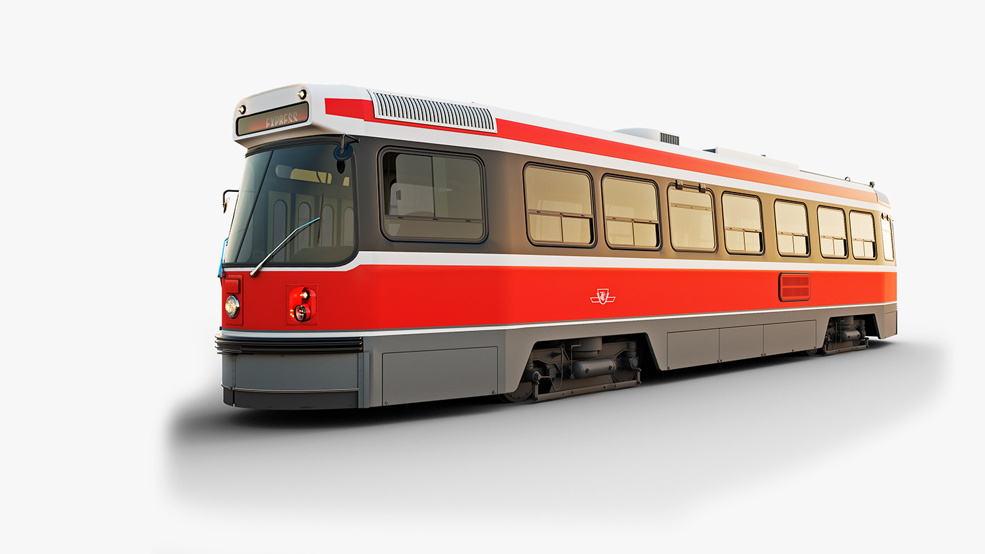 Canada Toronto tram TTC CLRV