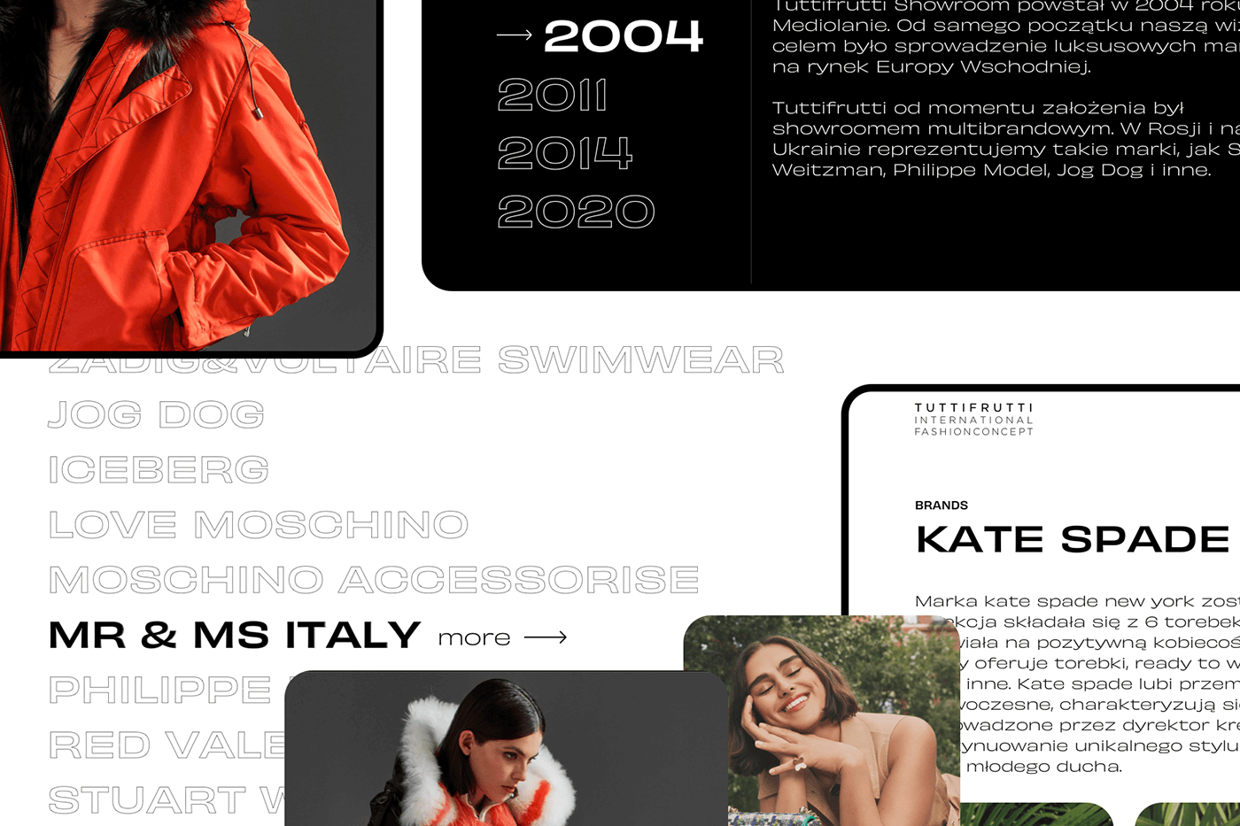 brand Fashion  Italy minimal Webdesign dashboard Interface International photo Web