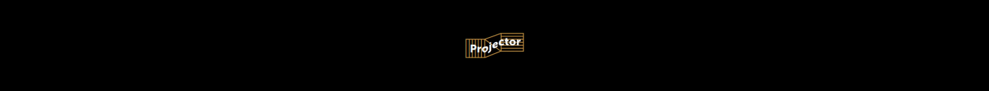 3D cinema4d Projector typography  