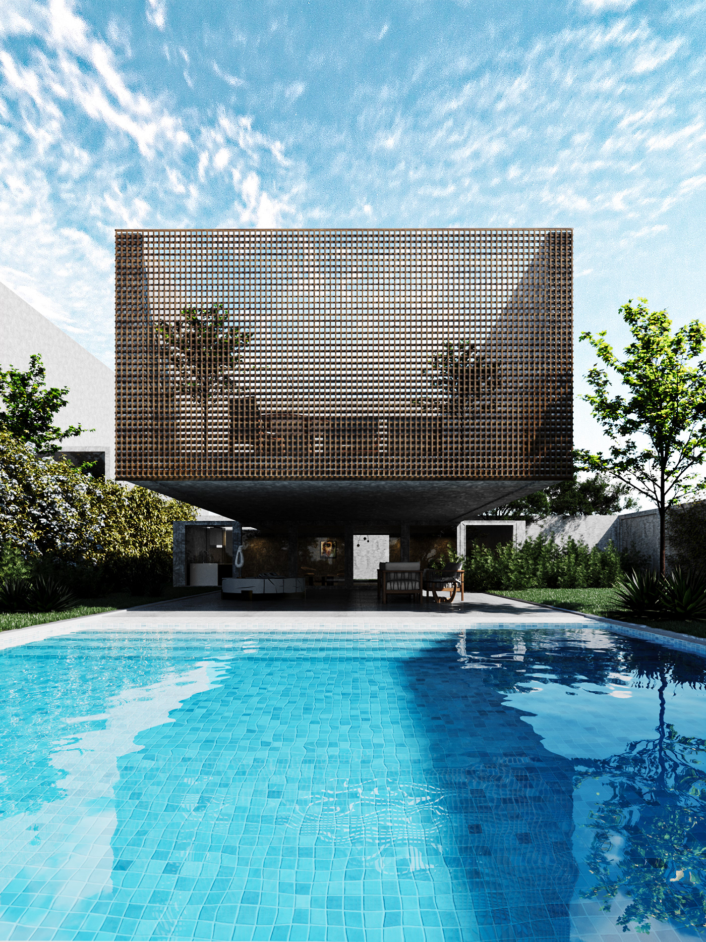 3ds max CGIArtist corona render  exterior visualization