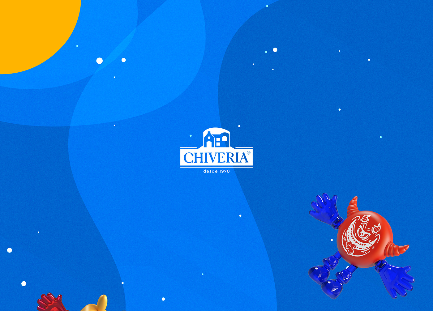 3D Chiveria diseño gráfico Ecuador Food  guayaquil kids Render toy yogurt