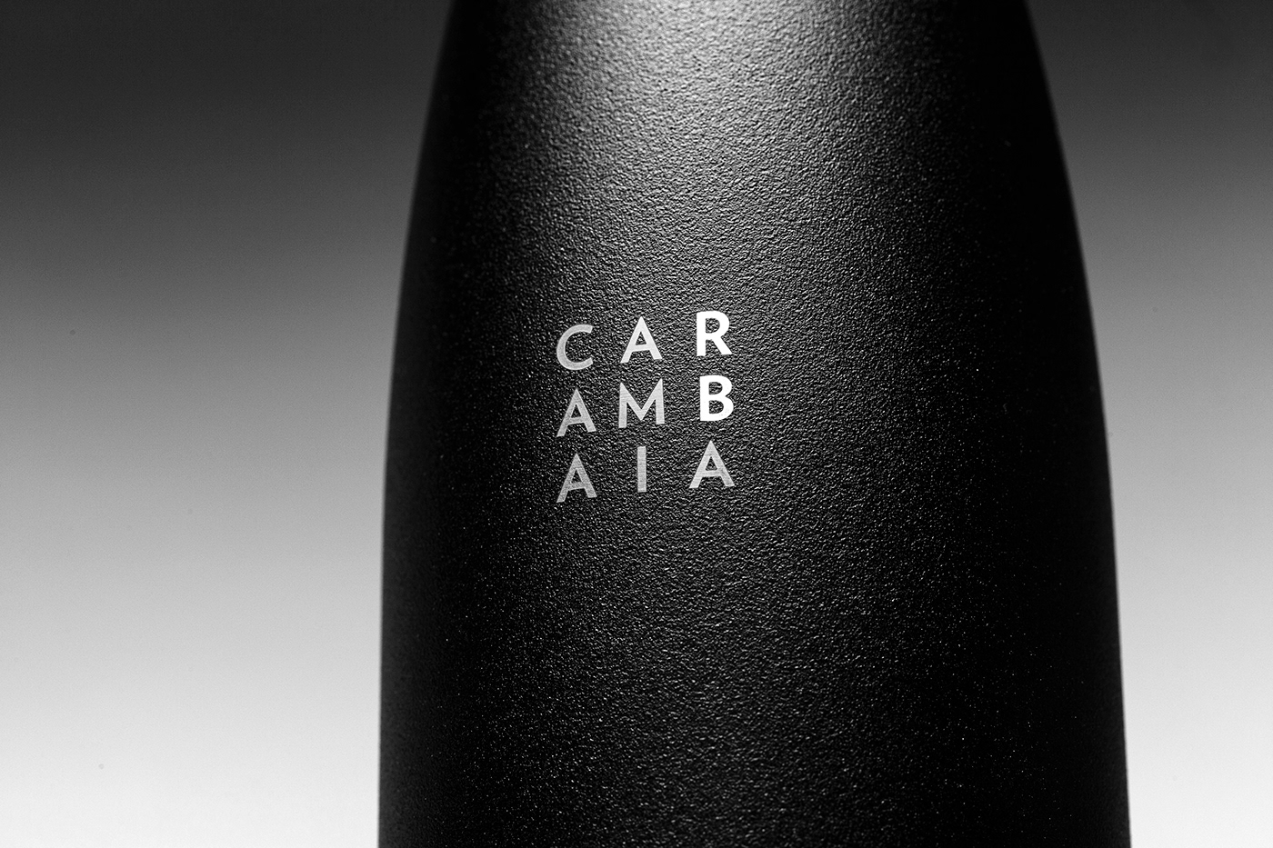 Logotype on bottle