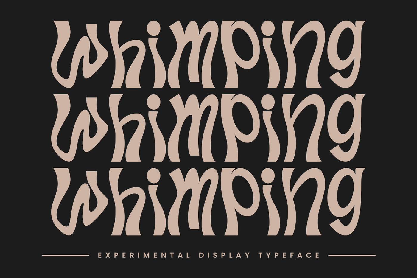 Typeface displayfont Logotype Y2K spring popart groovy artdeco midecentury modernfont