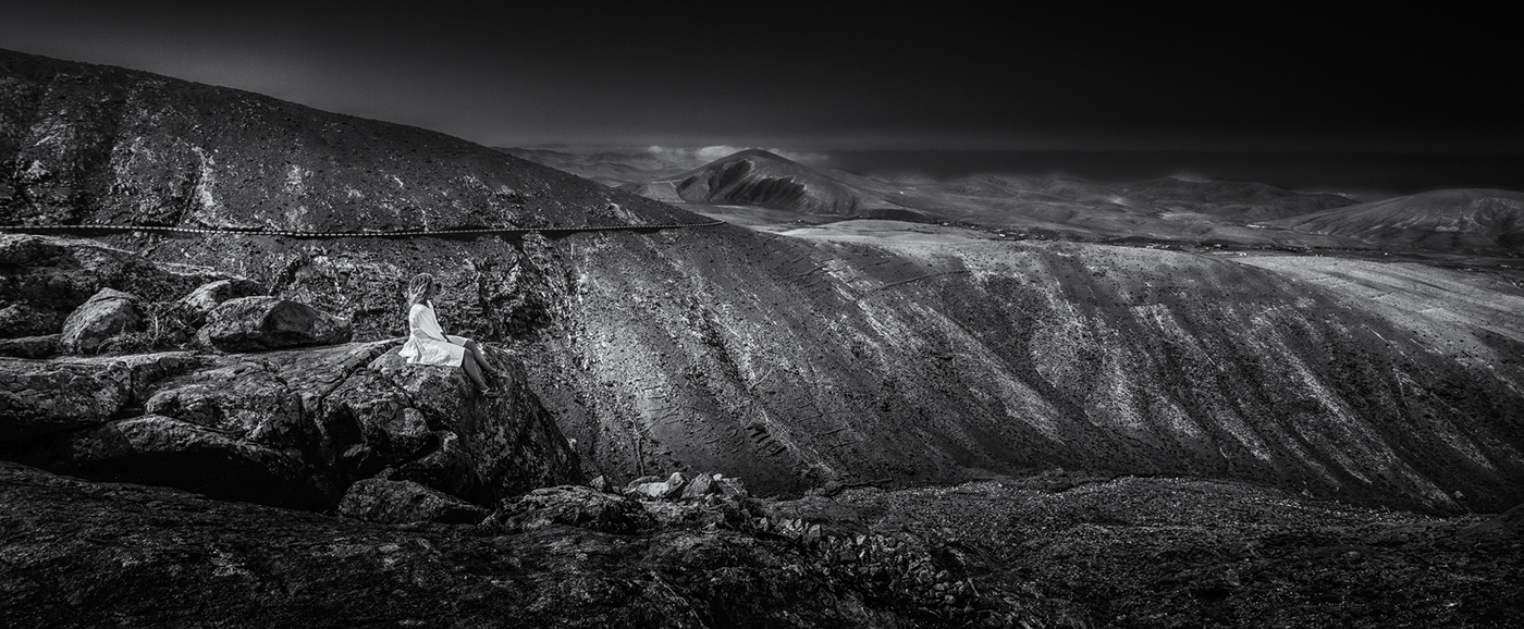Adobe Portfolio Landscape long exposure panorama Tilt-shift mitja kobal Nature sea spain Fuerteventura