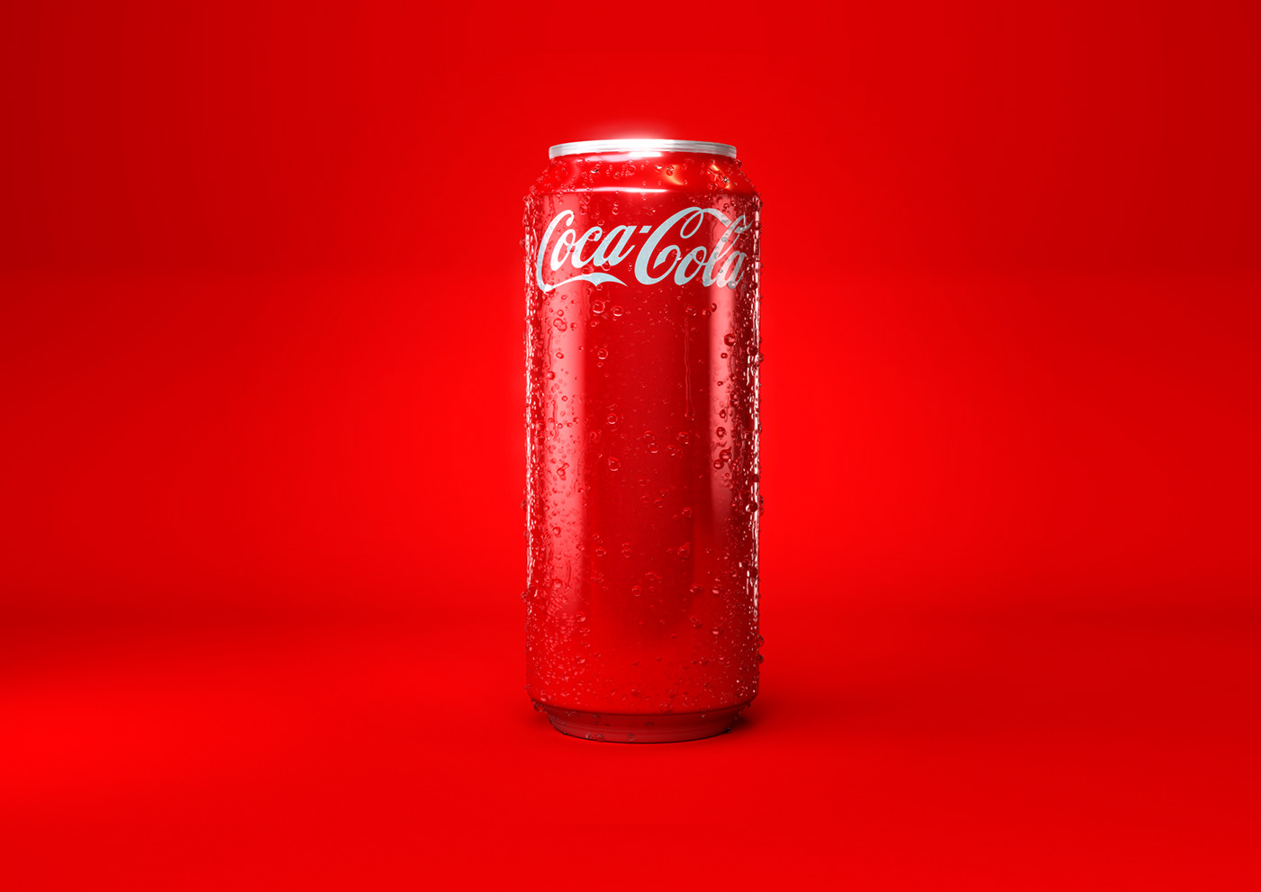 cocacola product Render stilllife print ad bubbles fresh red