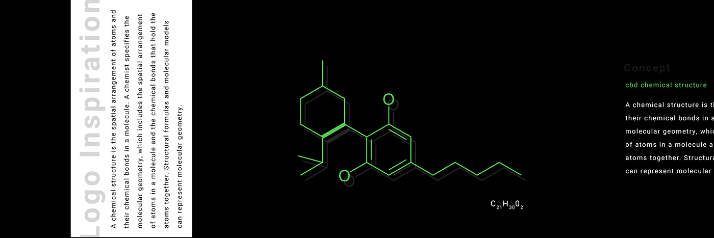 logo green cannabis science chemistry Logo Design brand identity branding  Brand Design visual identity