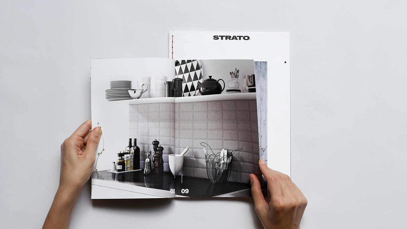 Strato concrete construction editorial brochure Catalogue print argentina cement