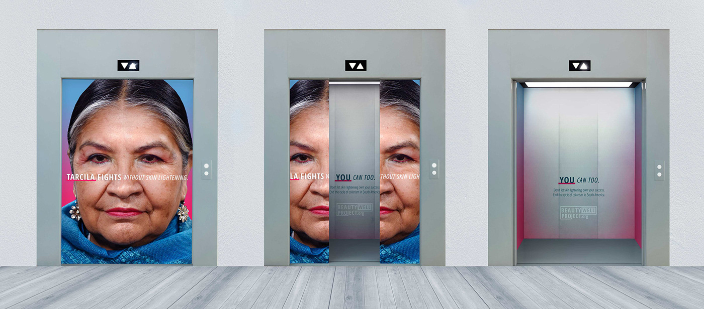 Tarcila Rivera Zea Elevator Ad Sequence