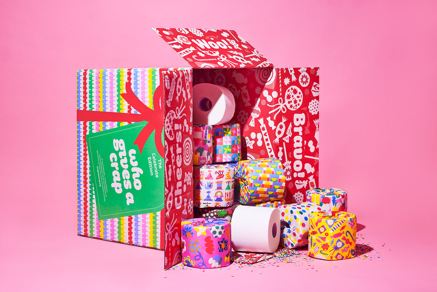 celebration cheerful colorful festive Holiday Packaging party wrapper wrapping Wrapping paper