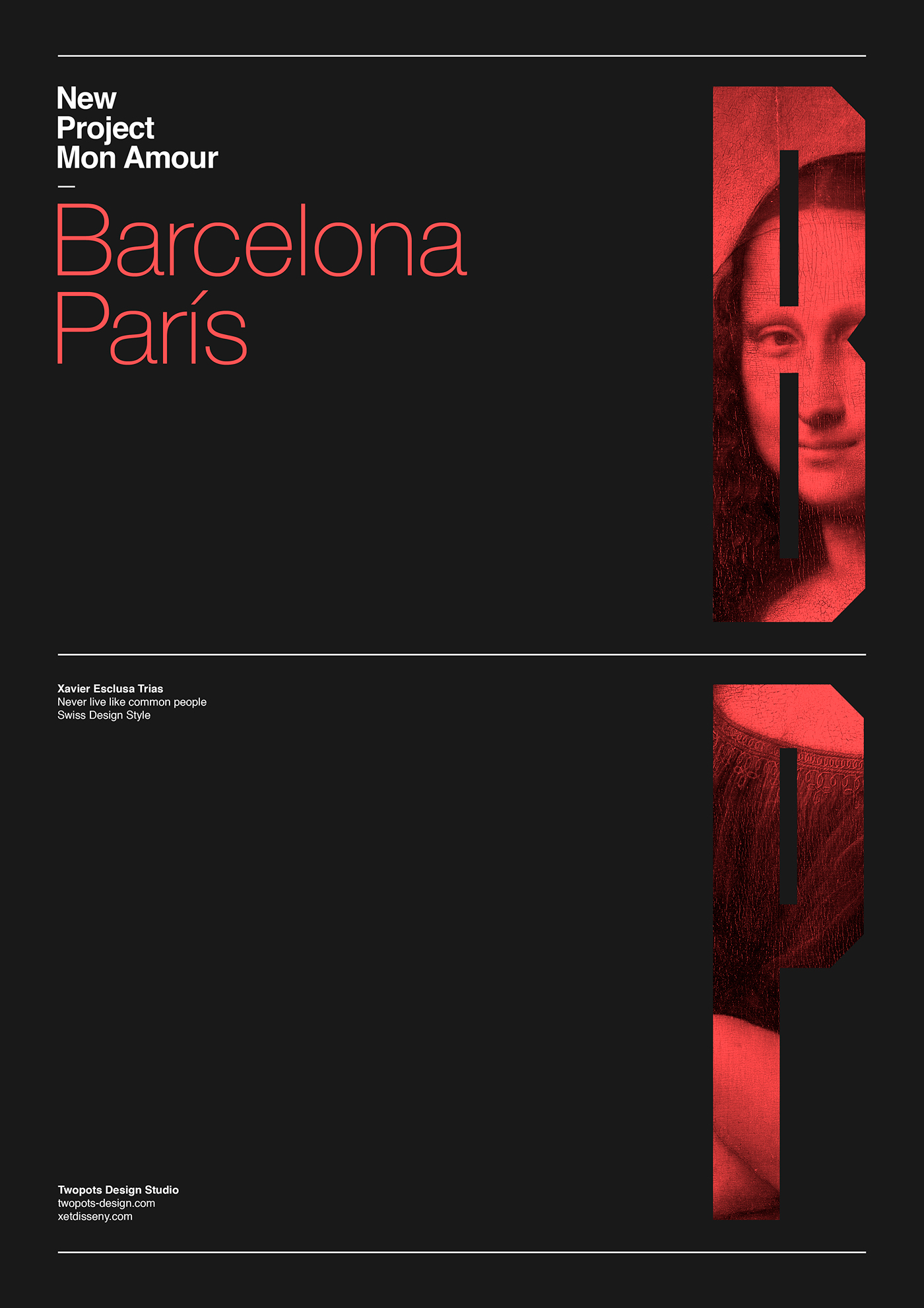poster Behance posters Xavier Esclusa Trias graphic design  posters design bauhaus design swiss style brand