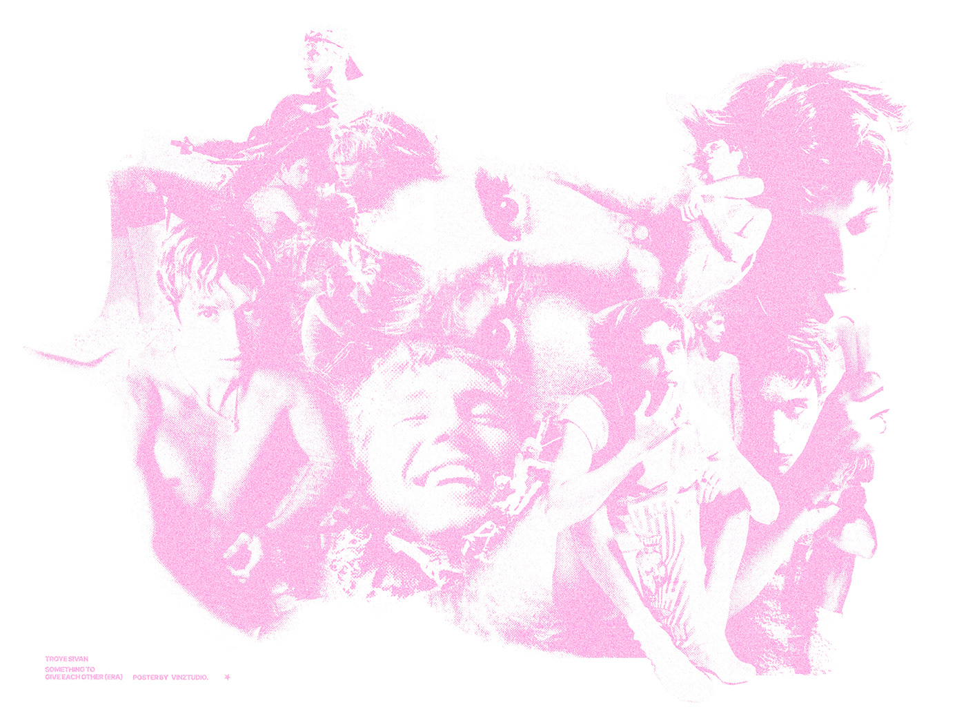 Troye Sivan music musica poster colagem collage design gráfico graphic design  edit Digital Art  artwork