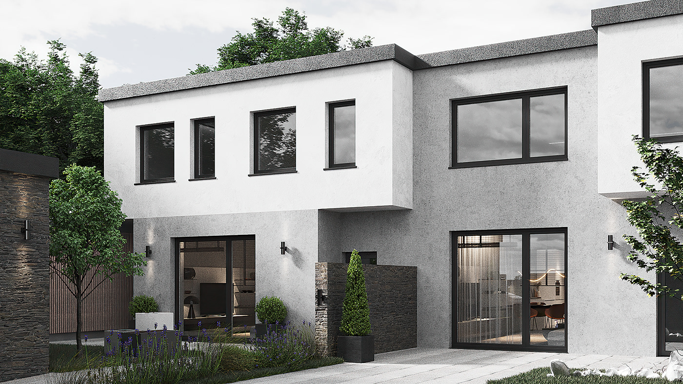 3dsmax architecture archiviz CGI exterior house modern visualization exterior design Render