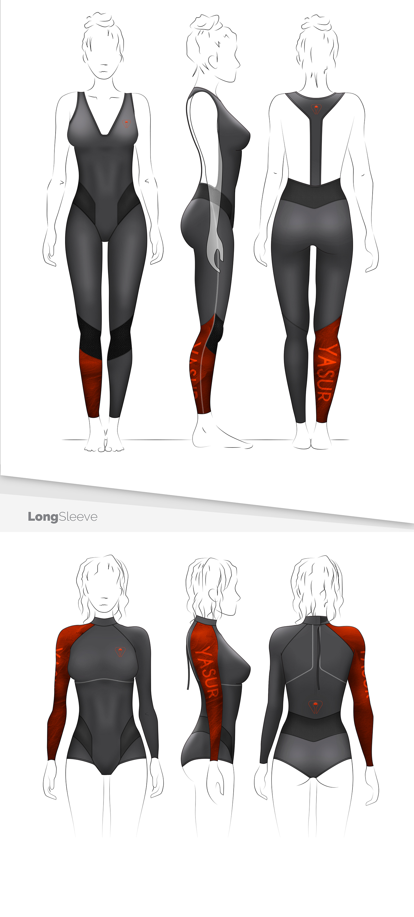 design wetsuit Surf water sport design product Industrial Product neoprene Fashion  protection