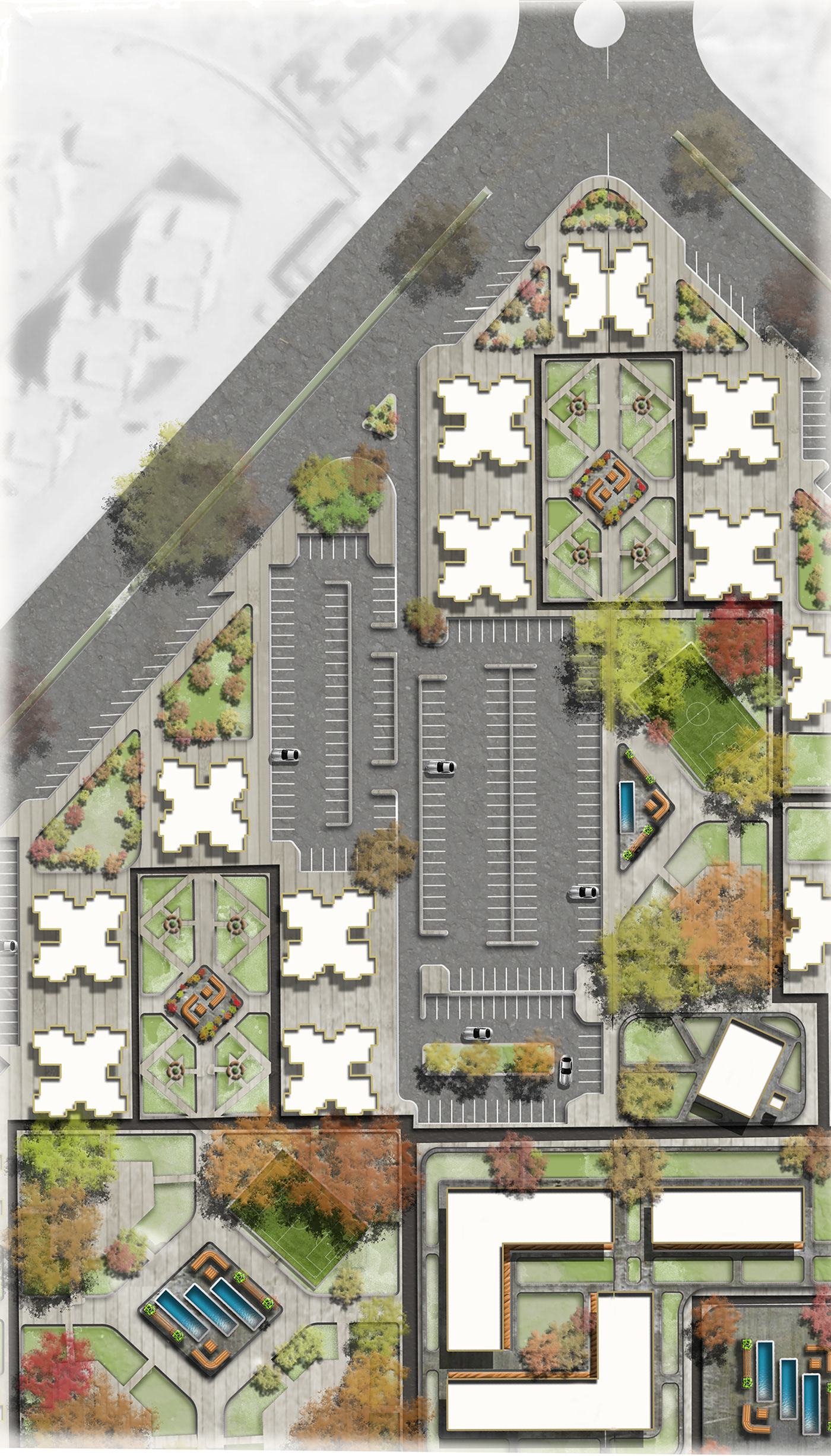 housing residential neighborhood planning Project design