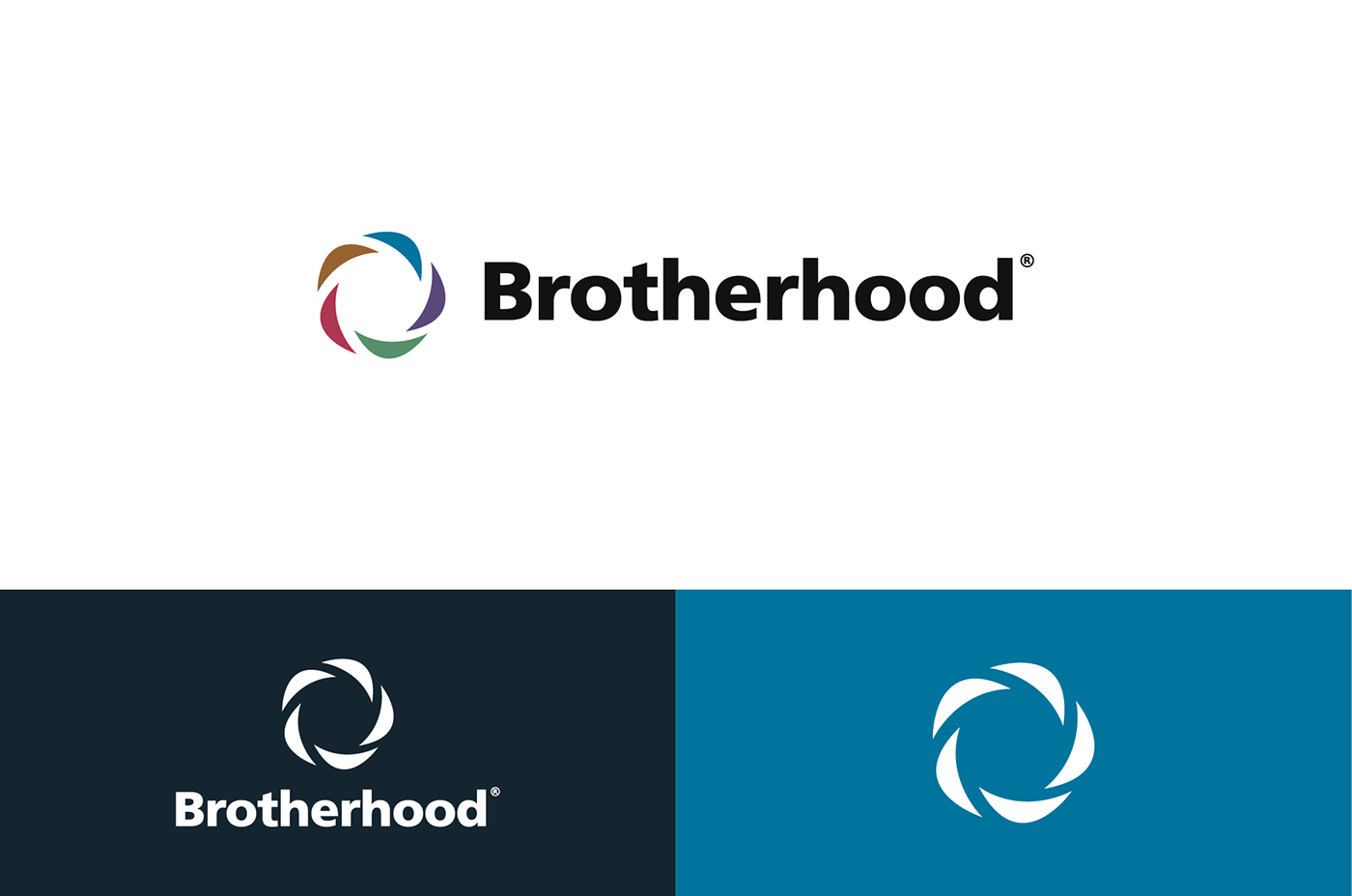 brotherhood Bank capital management Logo and Identity Bank brand bank branding bank logo corporate branding Corporate Design money