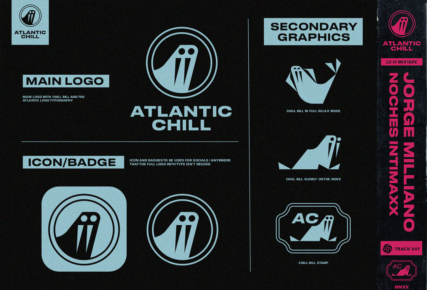 atlantic chill atlantic records Badges Label Lo-fi music Records vinyl walrus warner